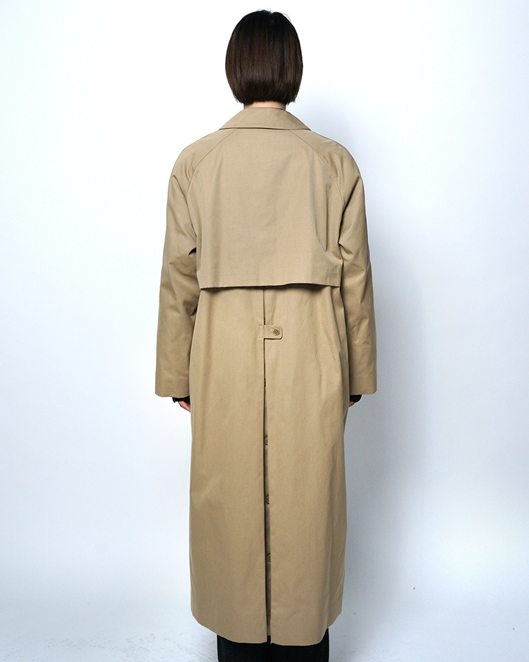 YAECA/SOUTIEN COLLAR COAT / LONG