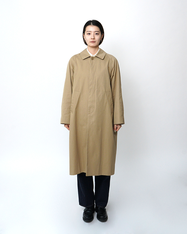 YAECA/SOUTIEN COLLAR COAT / STANDARD
