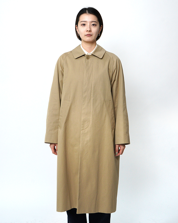 YAECA/SOUTIEN COLLAR COAT / STANDARD
