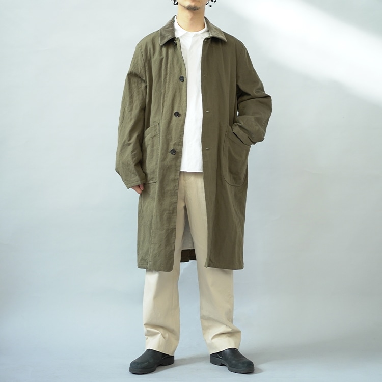YAECA WRITE / DUSTER COAT OILED