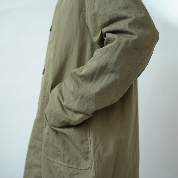 YAECA WRITE / DUSTER COAT OILED